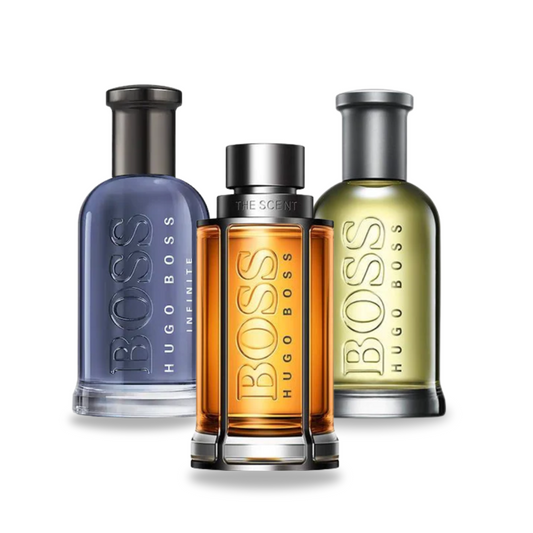 Set 3 parfumuri BOSS THE SCENT, BOSS BOTTLED și BOTTLED INFINITE 100 ml